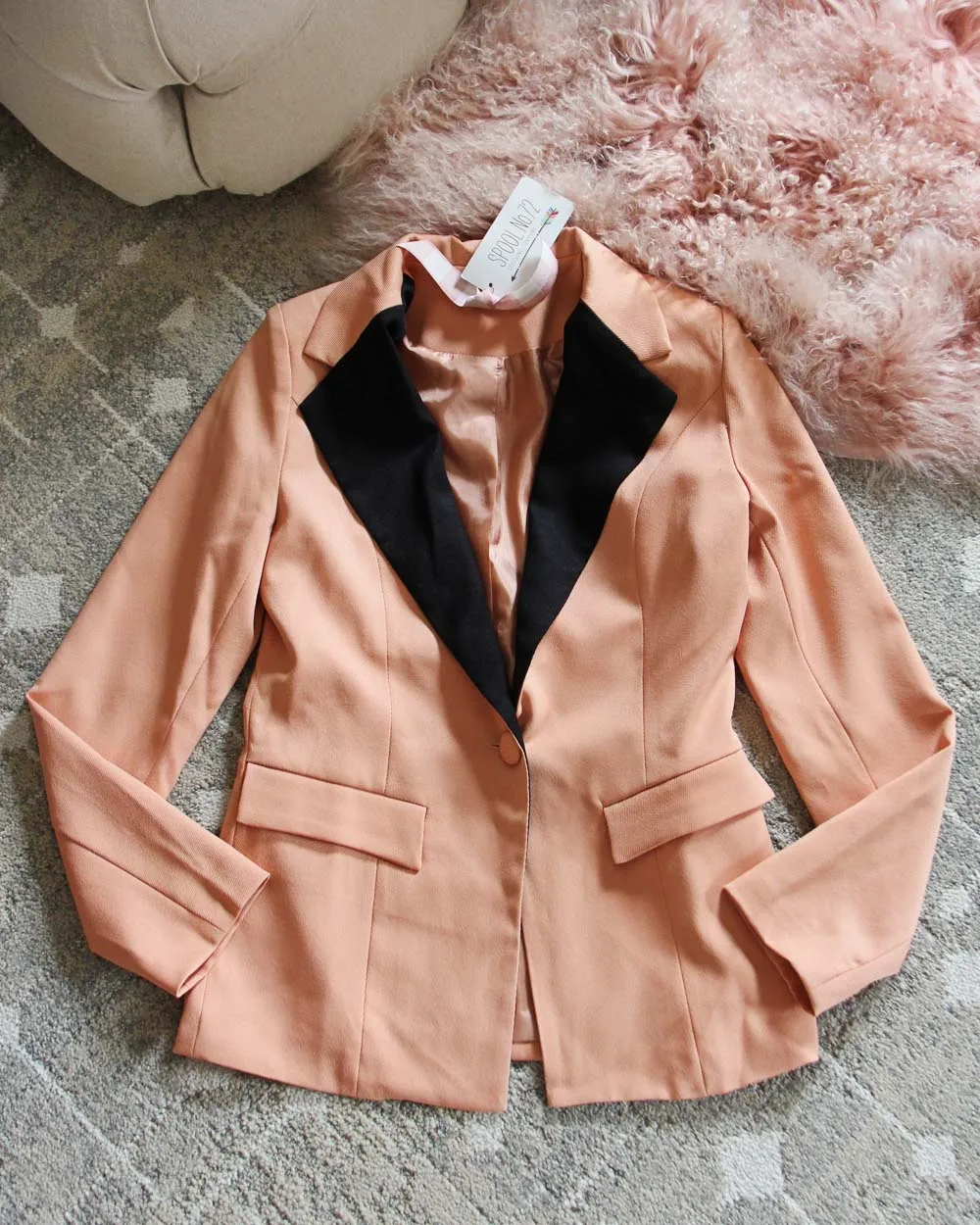 70's Pink Blazer Jacket