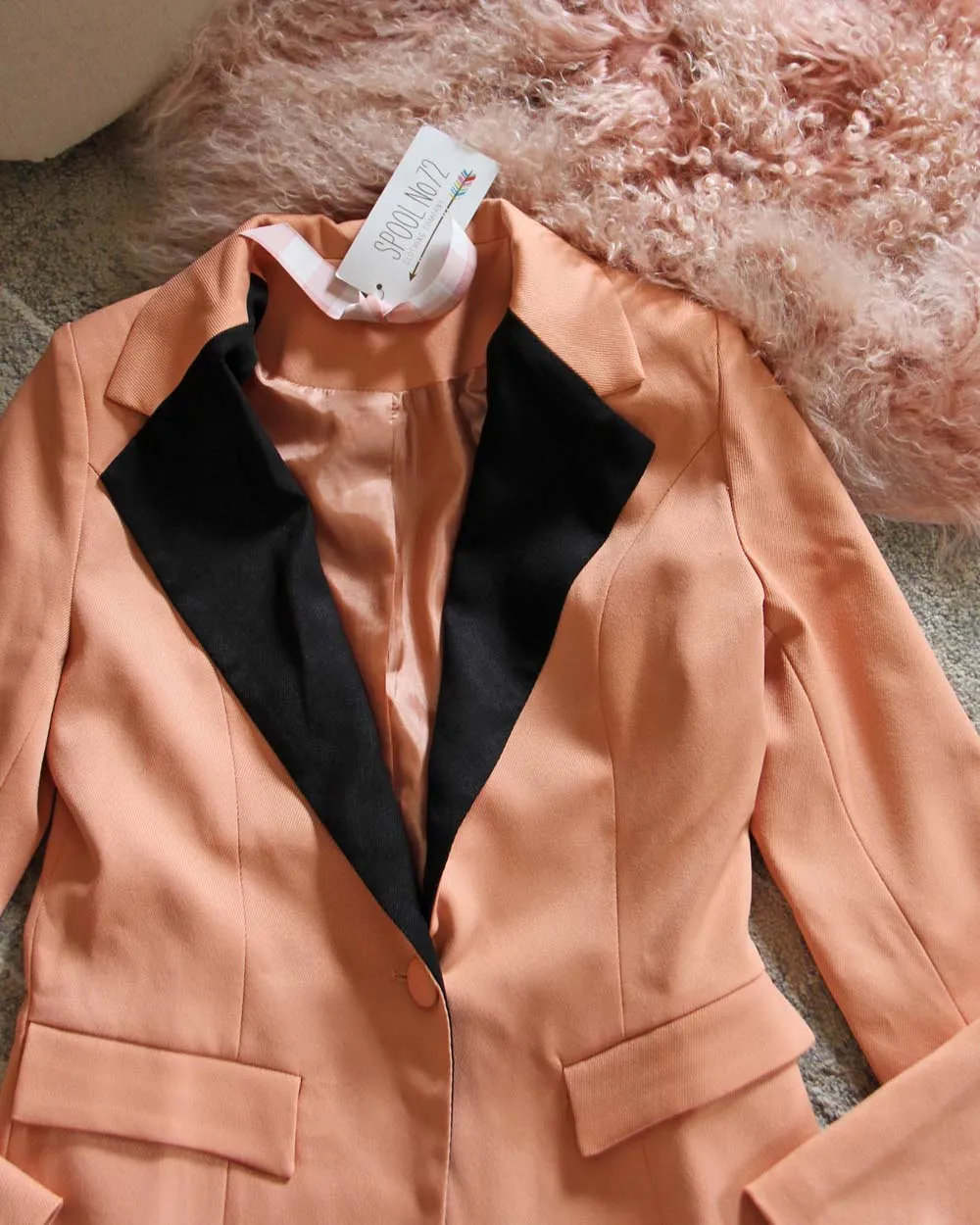 70's Pink Blazer Jacket