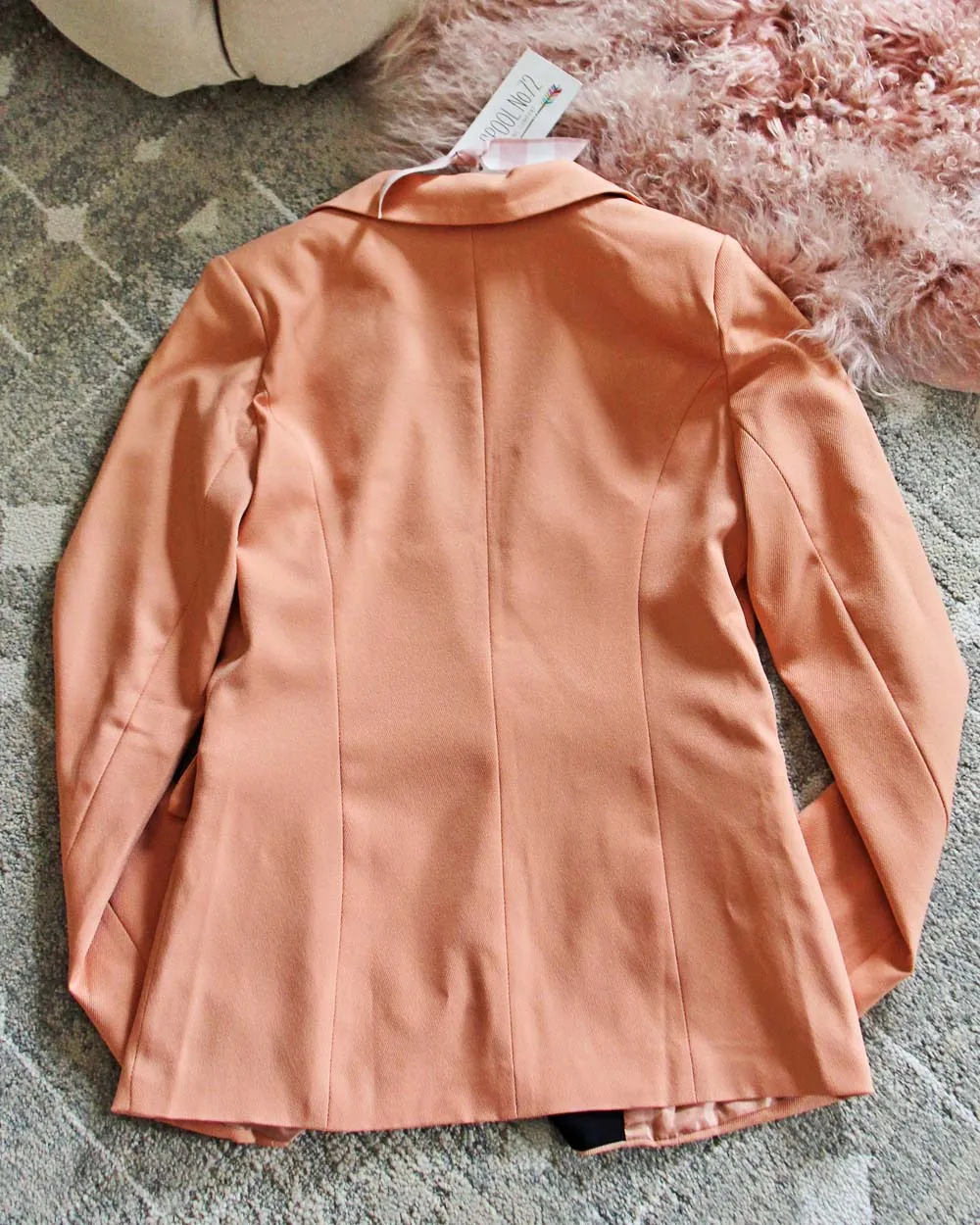 70's Pink Blazer Jacket