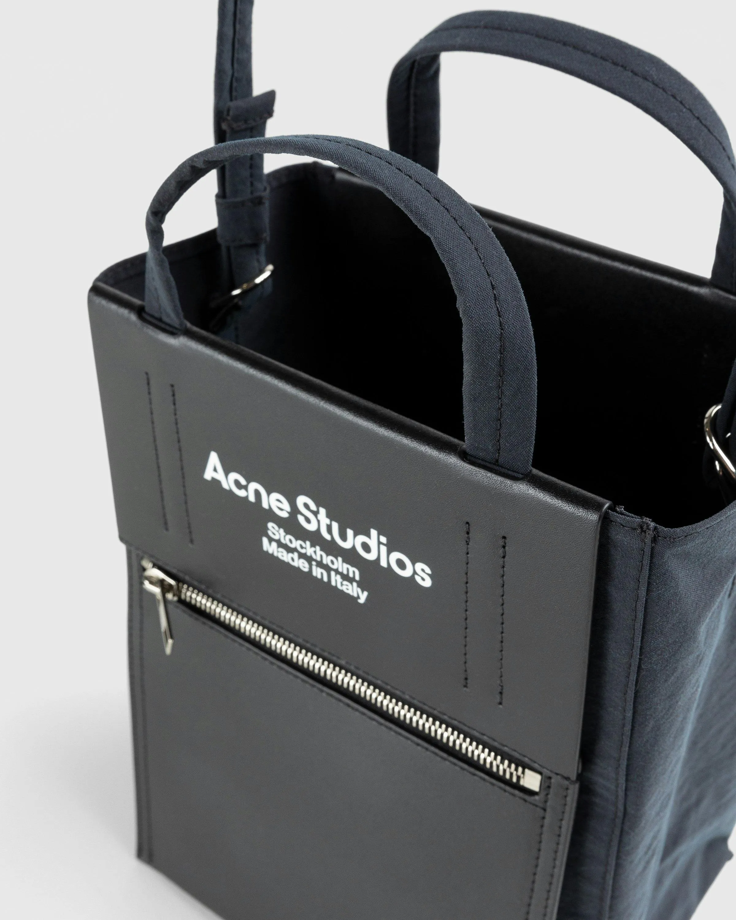 Acne Studios – Papery Nylon Tote Bag Black | Highsnobiety Shop