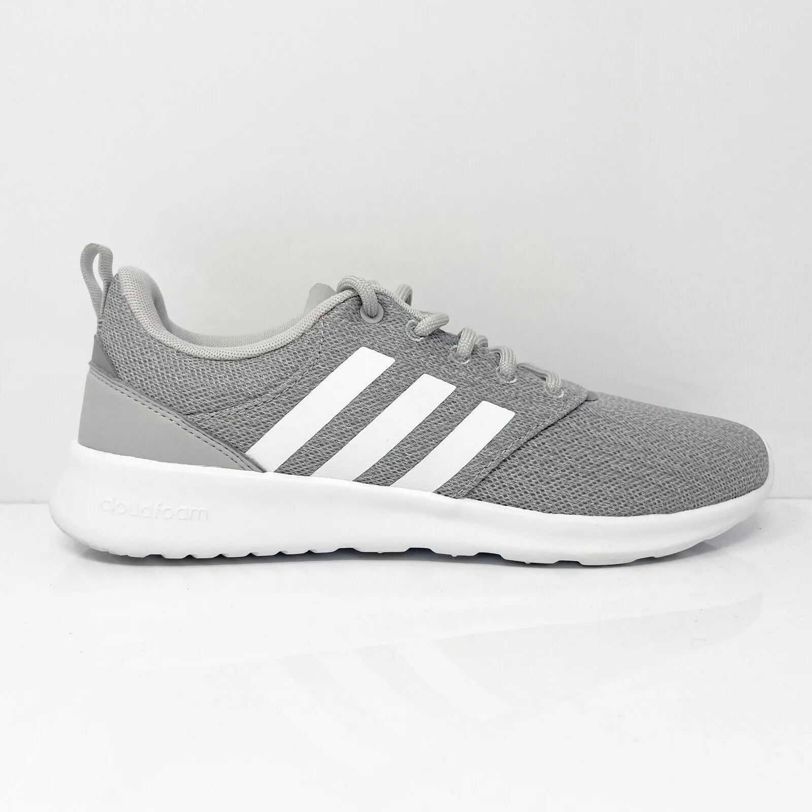 Adidas Womens QT Racer 2.0 FY8312 Gray Running Shoes Sneakers Size 8.5