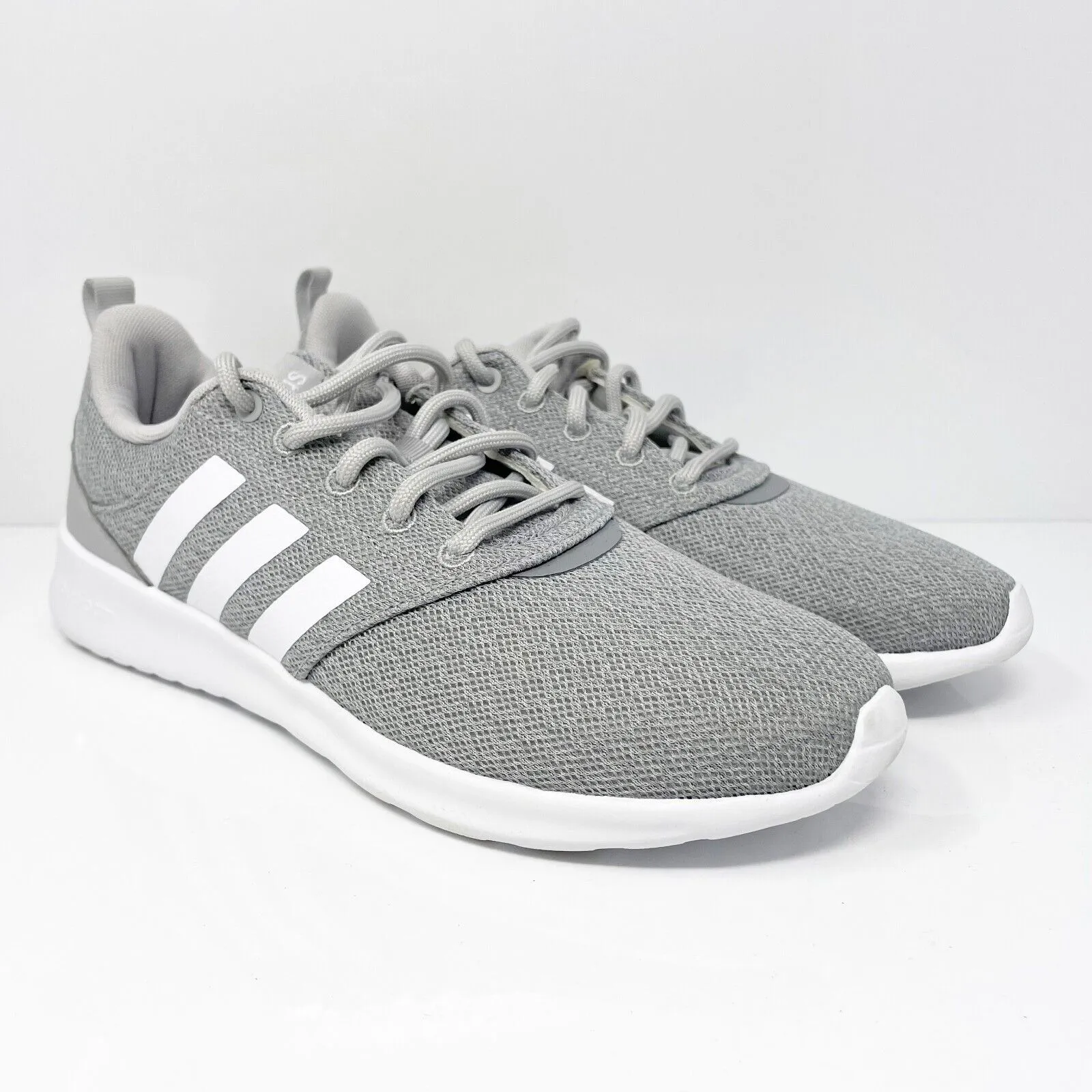 Adidas Womens QT Racer 2.0 FY8312 Gray Running Shoes Sneakers Size 8.5