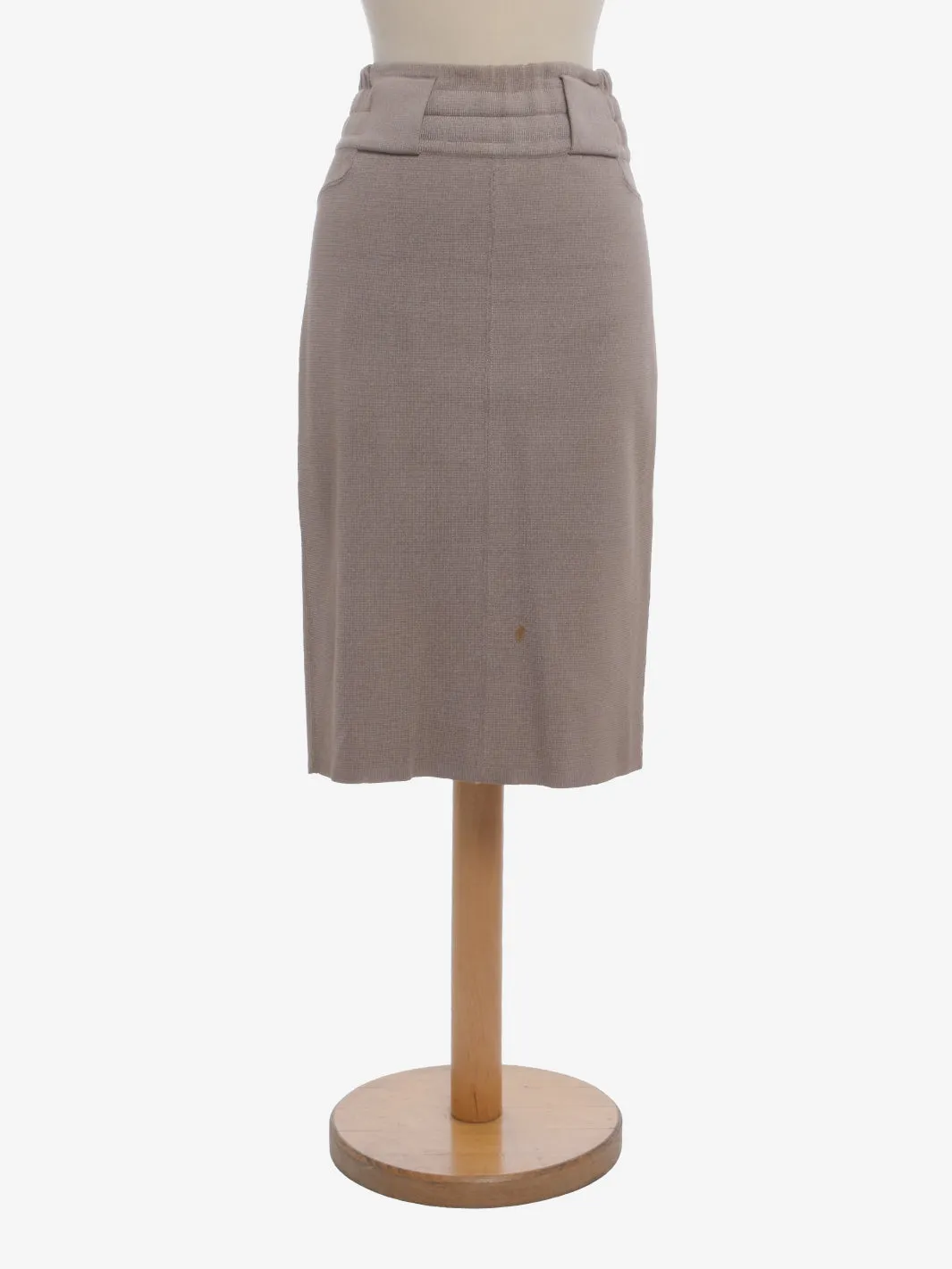 Alaa Knitted Pencil Skirt - 80s