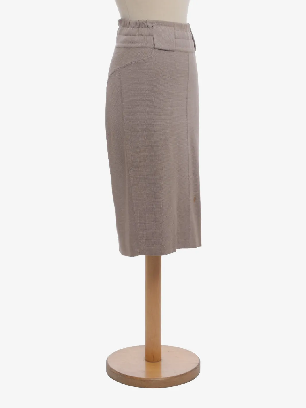 Alaa Knitted Pencil Skirt - 80s