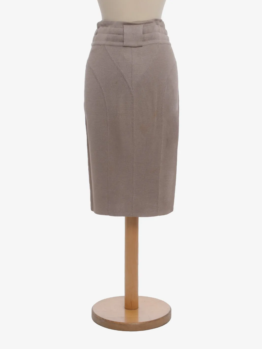 Alaa Knitted Pencil Skirt - 80s