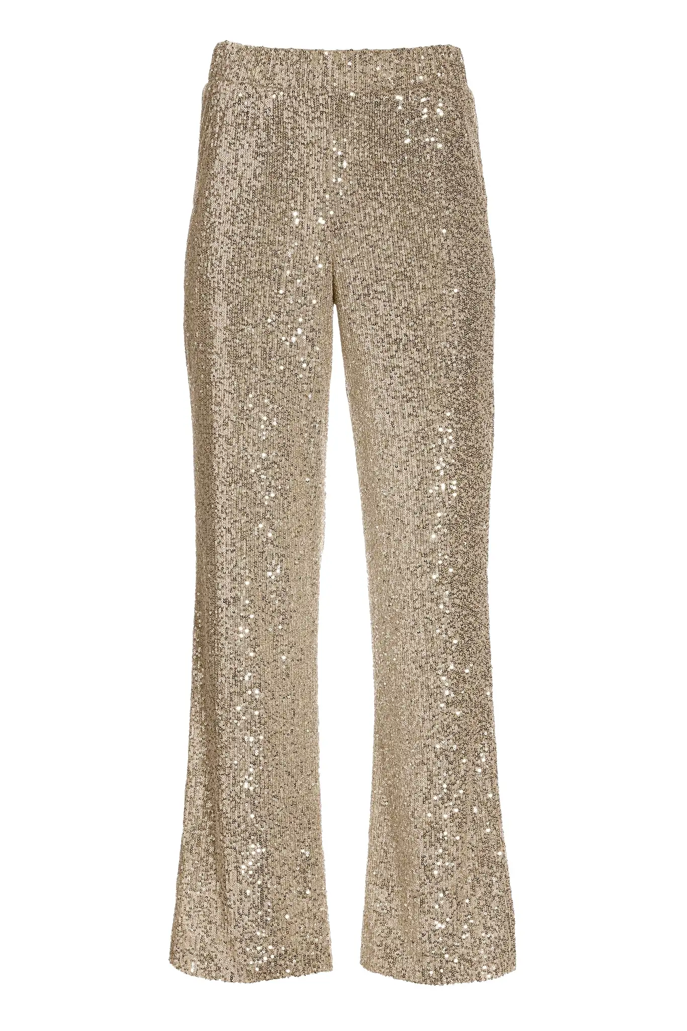 All Over Sequin Palazzo Pant Champagne