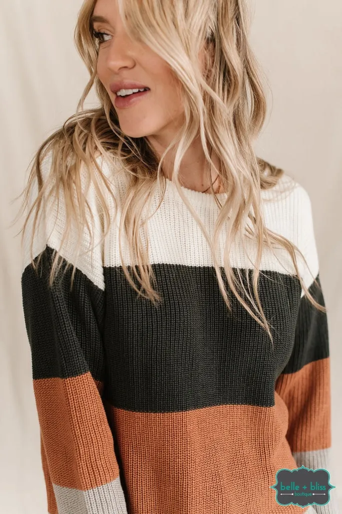 Ampersand Paige Sweater - Auburn