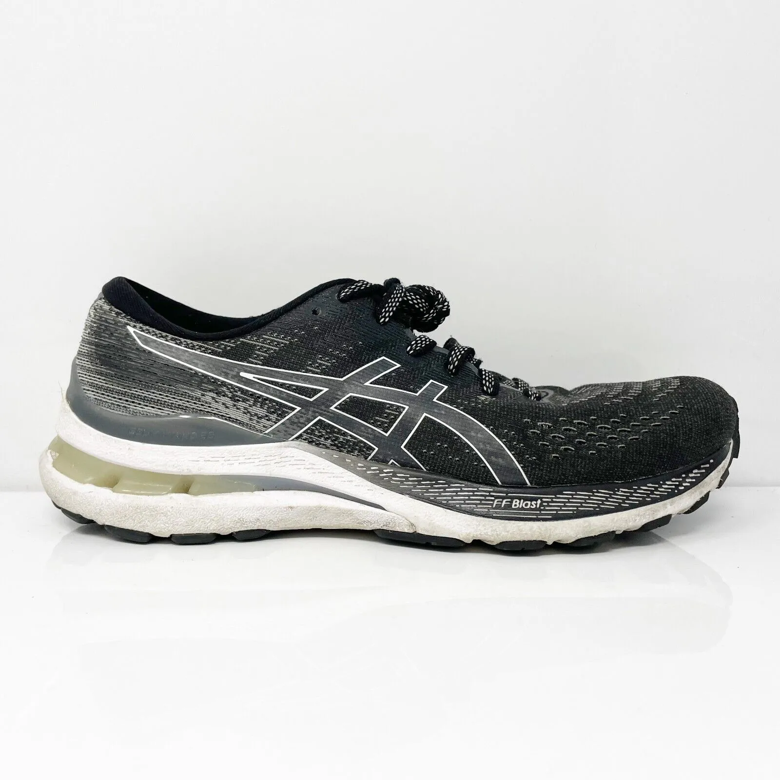 Asics Womens Gel Kayano 28 1012B047 Black Running Shoes Sneakers Size 8.5