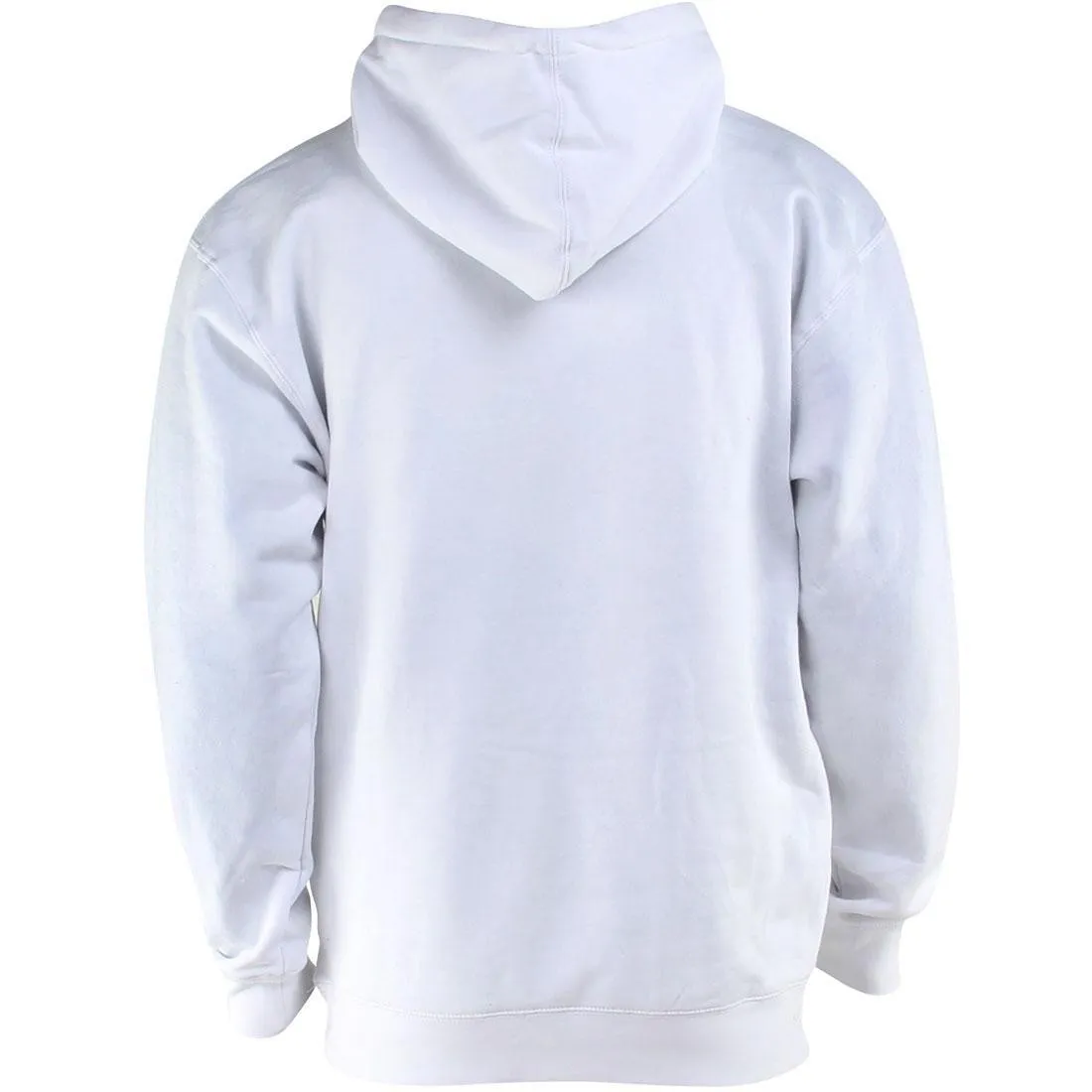 BAIT Script Logo Pullover Hoody (white / black)