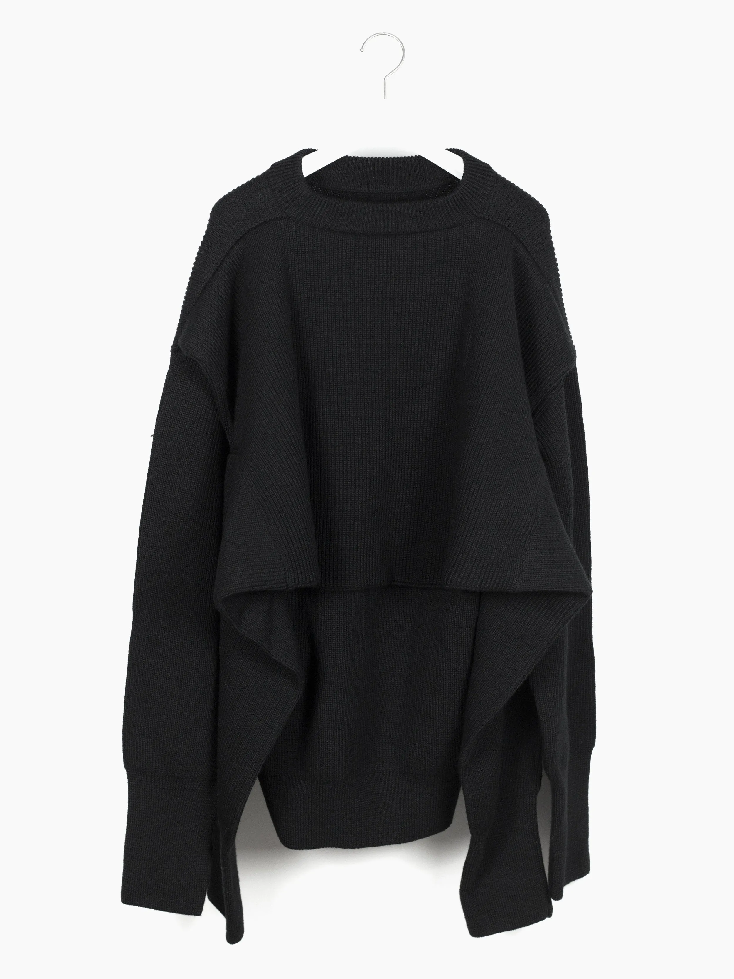 Balenciaga AW20 Doublefit Knit Sweater