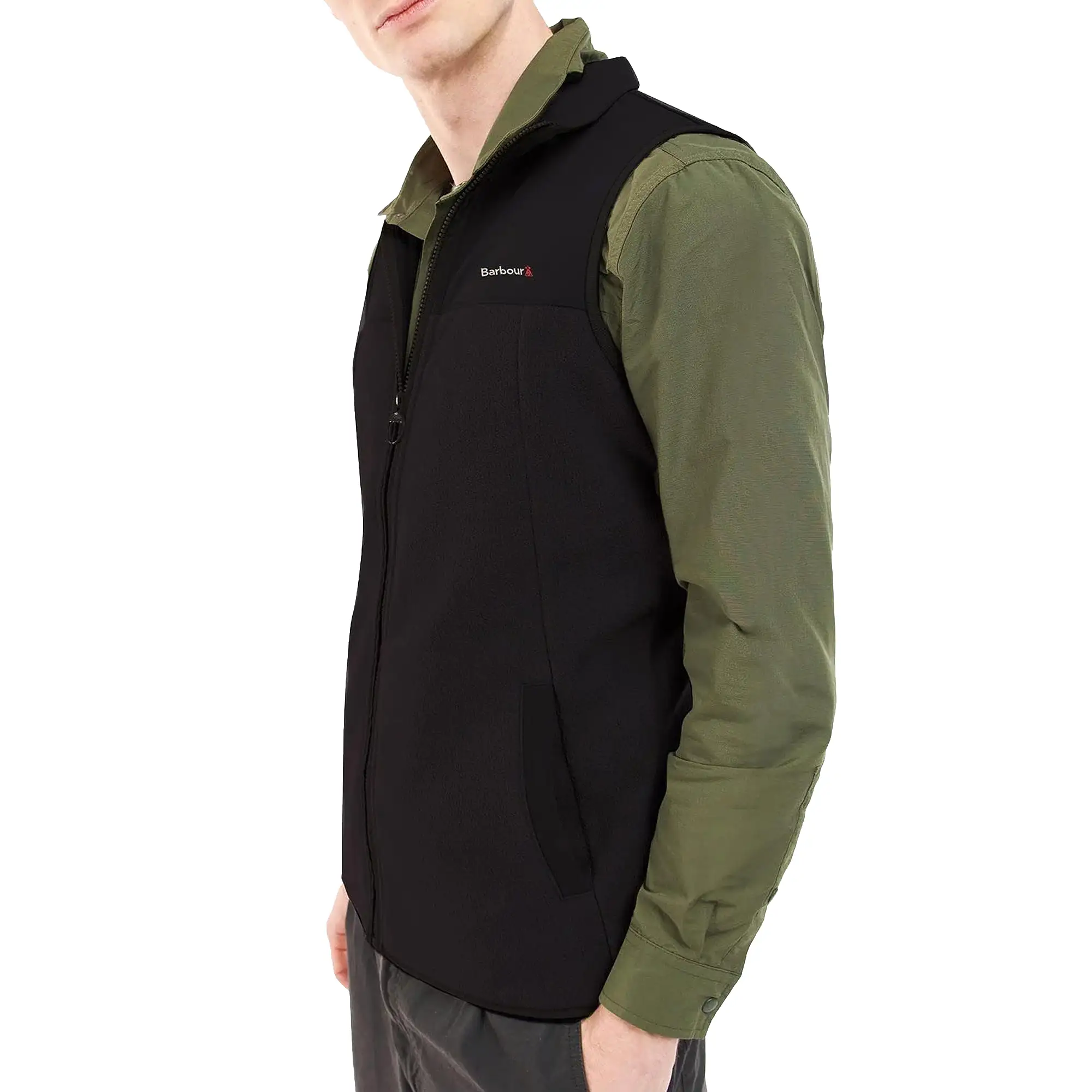 Barbour Coleridge Fleece Gilet - Black