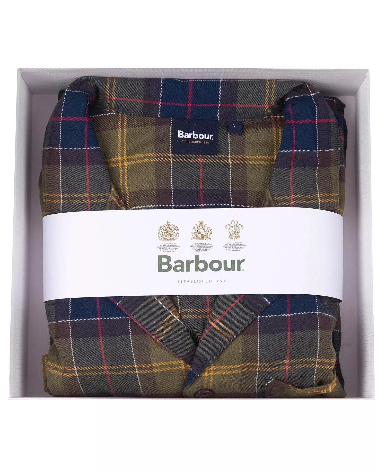 Barbour Mens 'Laith' Tartan Pj/ Pyjama Set