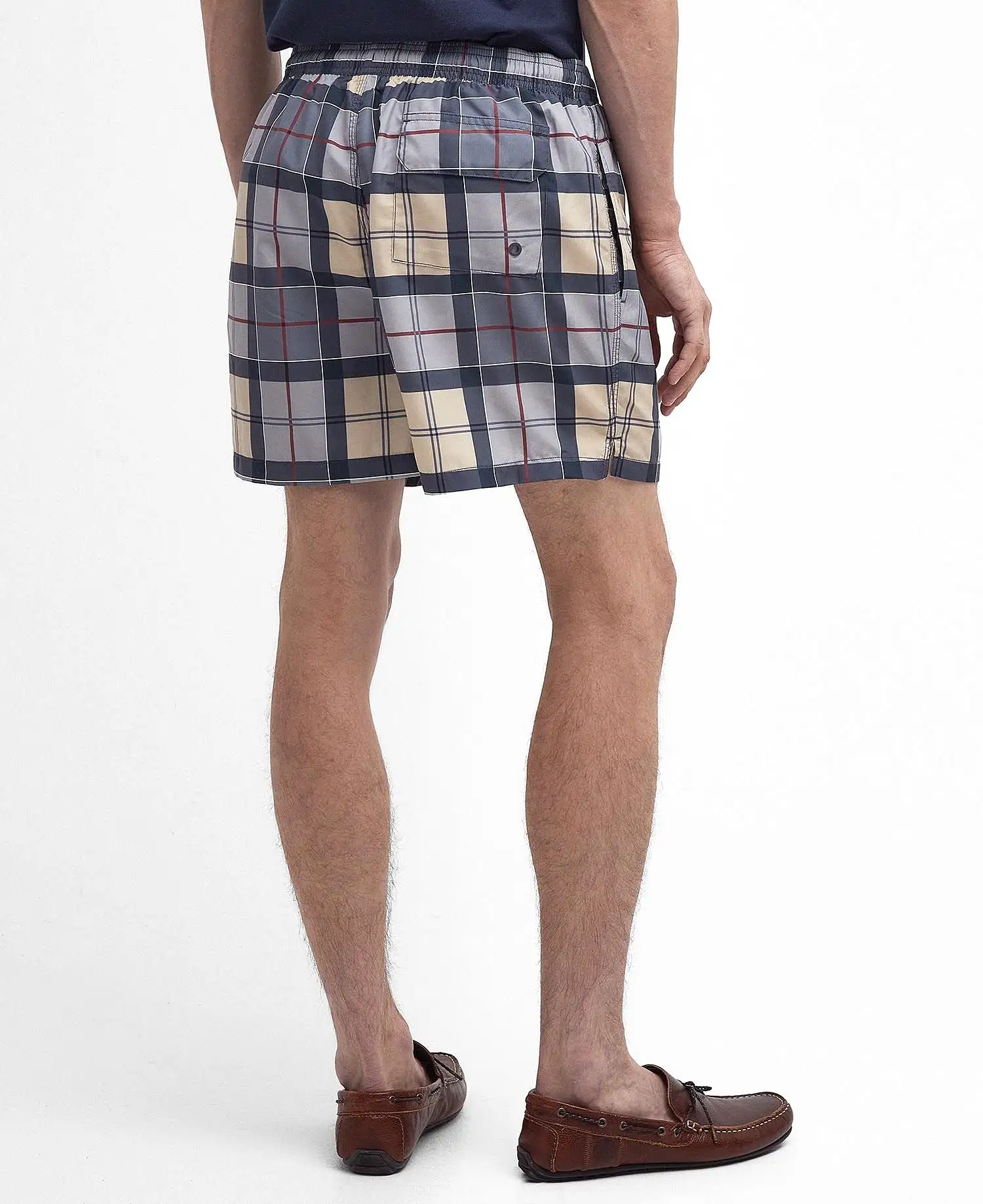 Barbour Mens 'Staple' Tartan Check Swim Shorts