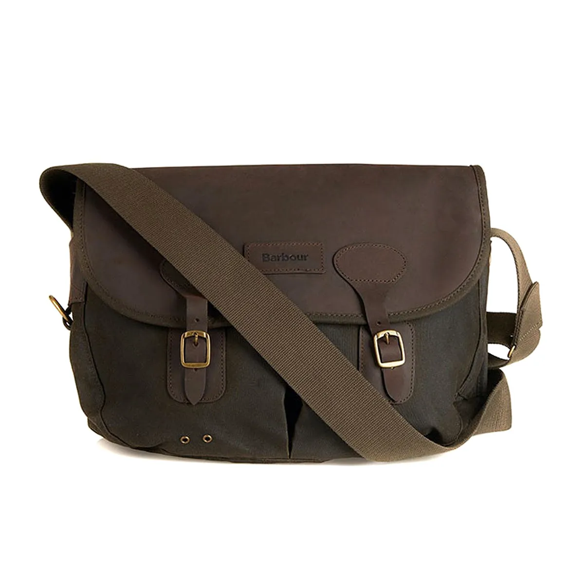 Barbour Mens Wax Leather Tarras Bag