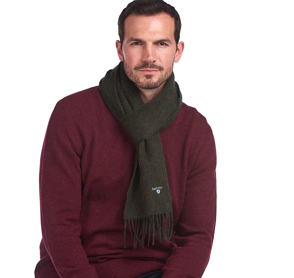 Barbour Plain Lambswool Scarf