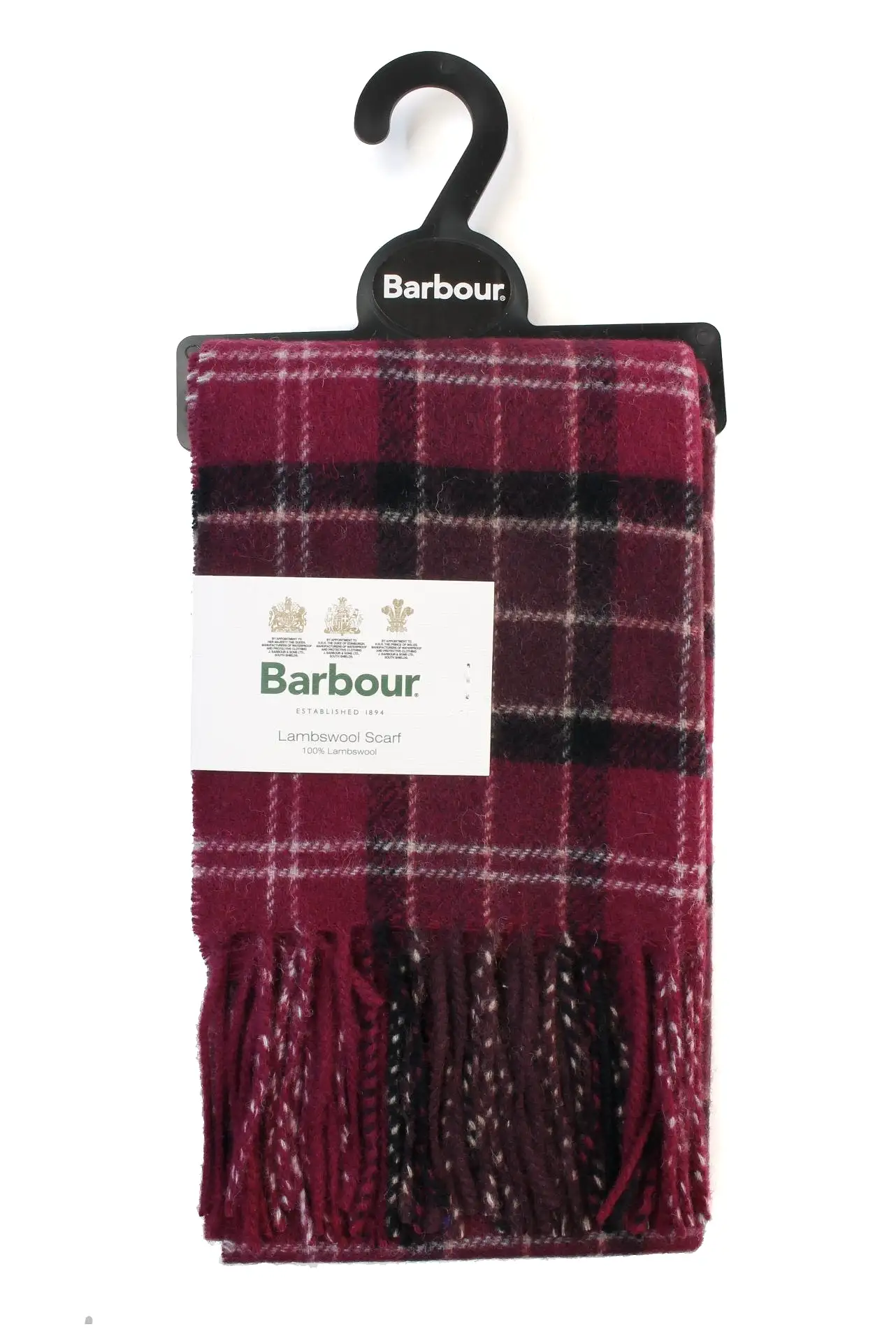 Barbour Tartan Lambswool Scarf