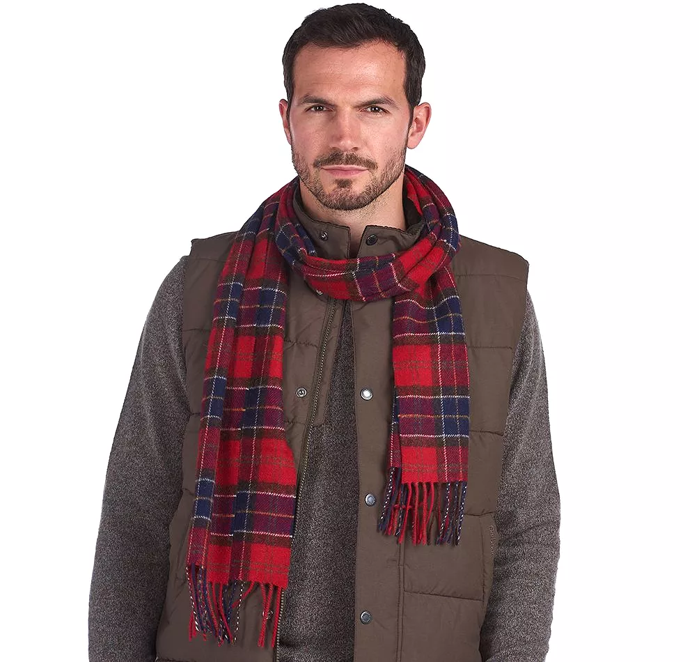 Barbour Tartan Lambswool Scarf