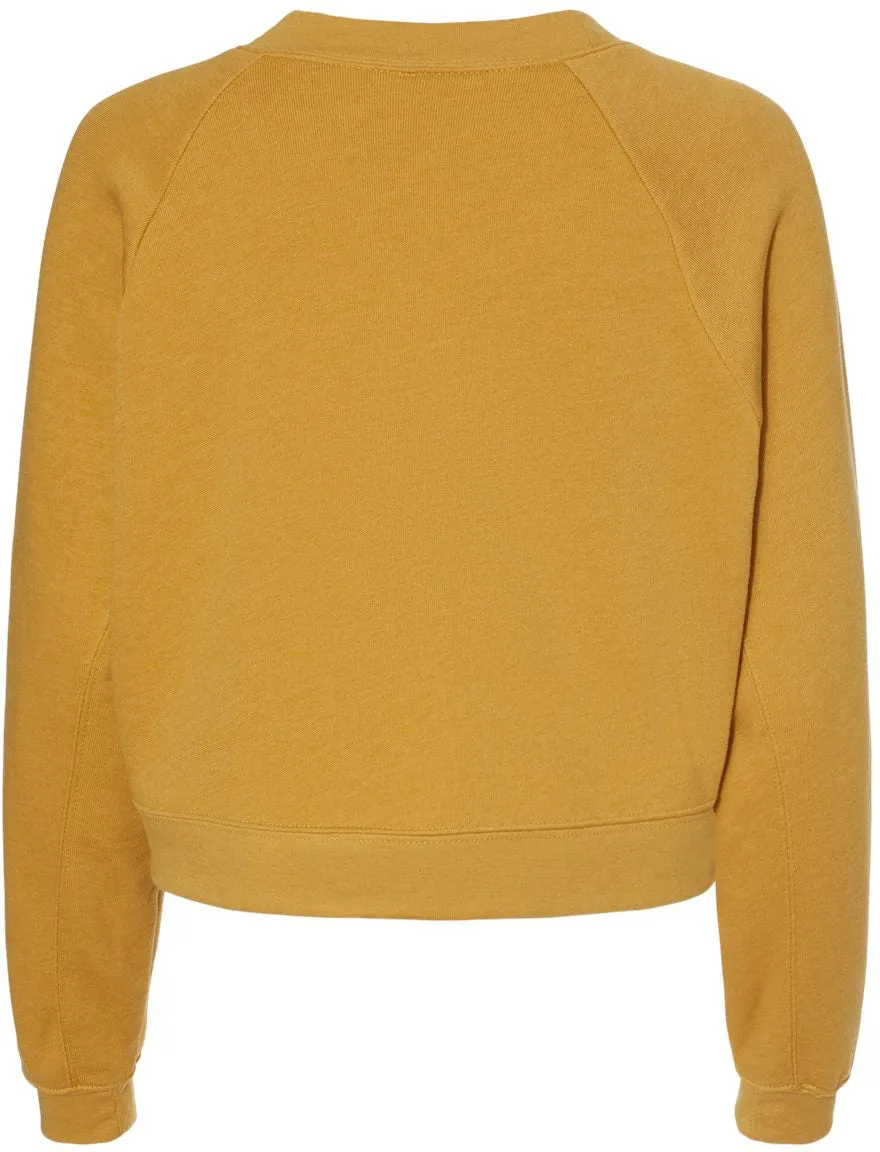 Bella+Canvas Ladies Raglan Pullover Fleece