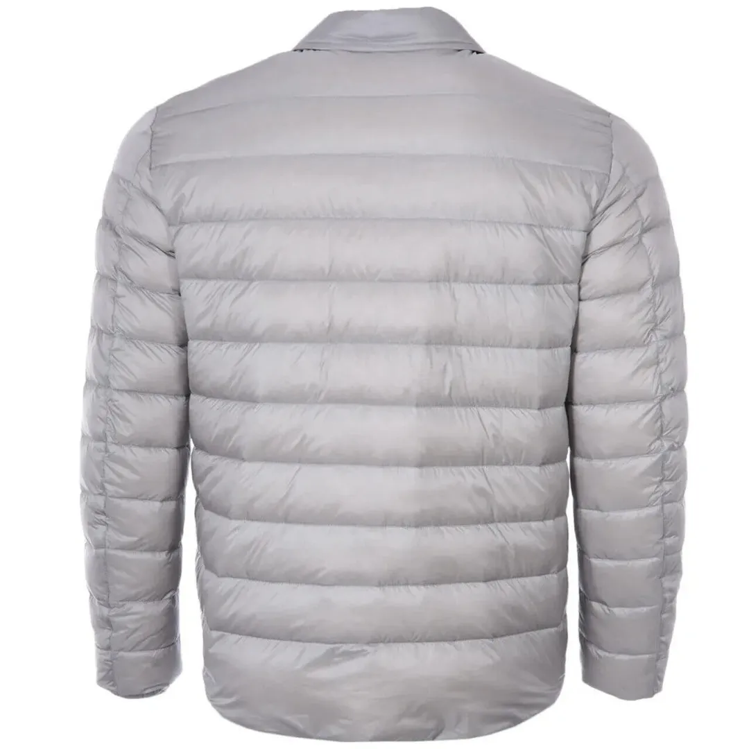 Belstaff Tour Grey Overshirt Down Jacket