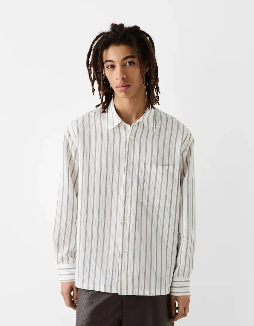 Bershka  |Stripes Shirts