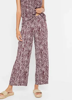 bonprix Printed Palazzo Pants | Grattan