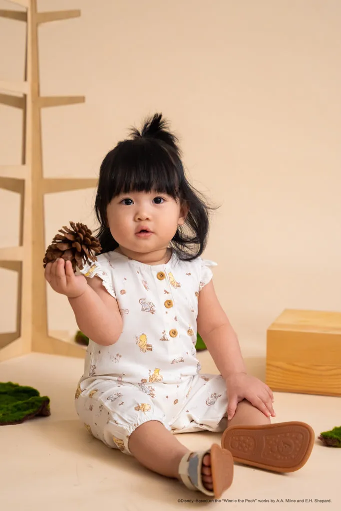 Caitlyn Romper - Dandelion Pooh