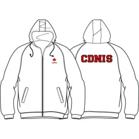 CDNIS White Hoody (CDNIS28) Size S - XXL