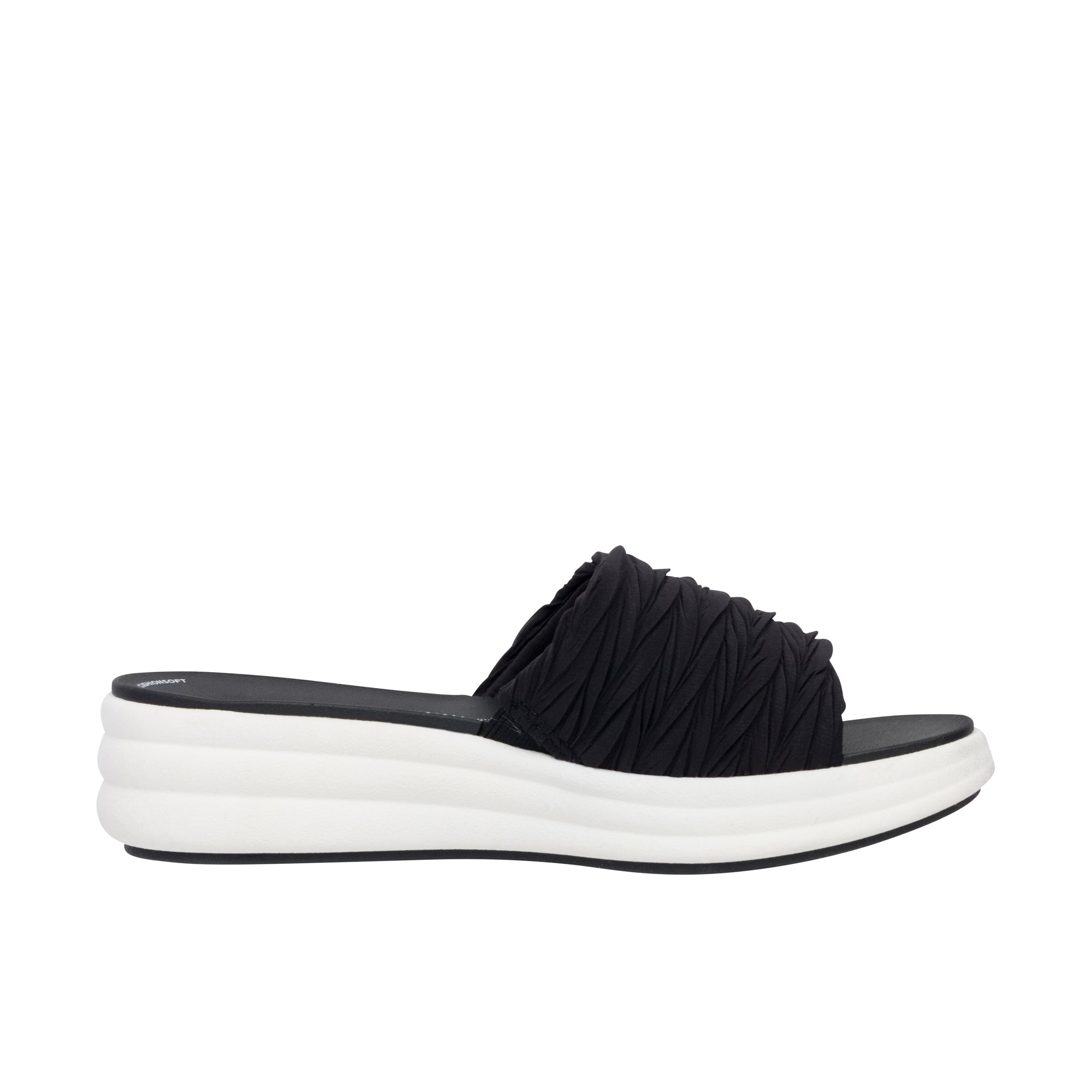 Clarks Womens Drift Petal Black