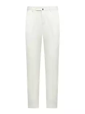 cotton blend trousers