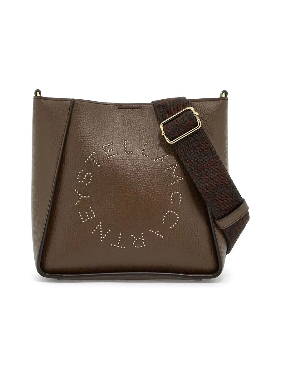 Crossbody Bag With Perforated Logo