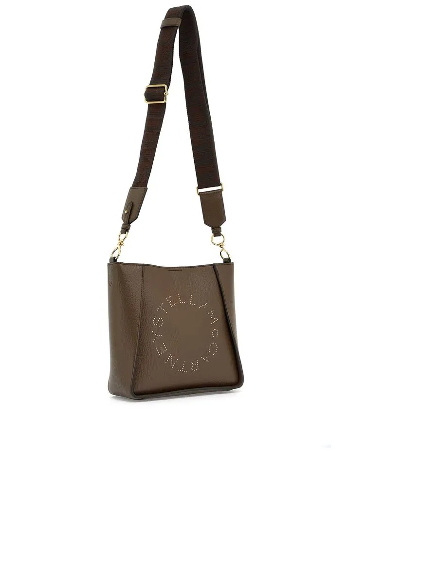 Crossbody Bag With Perforated Logo