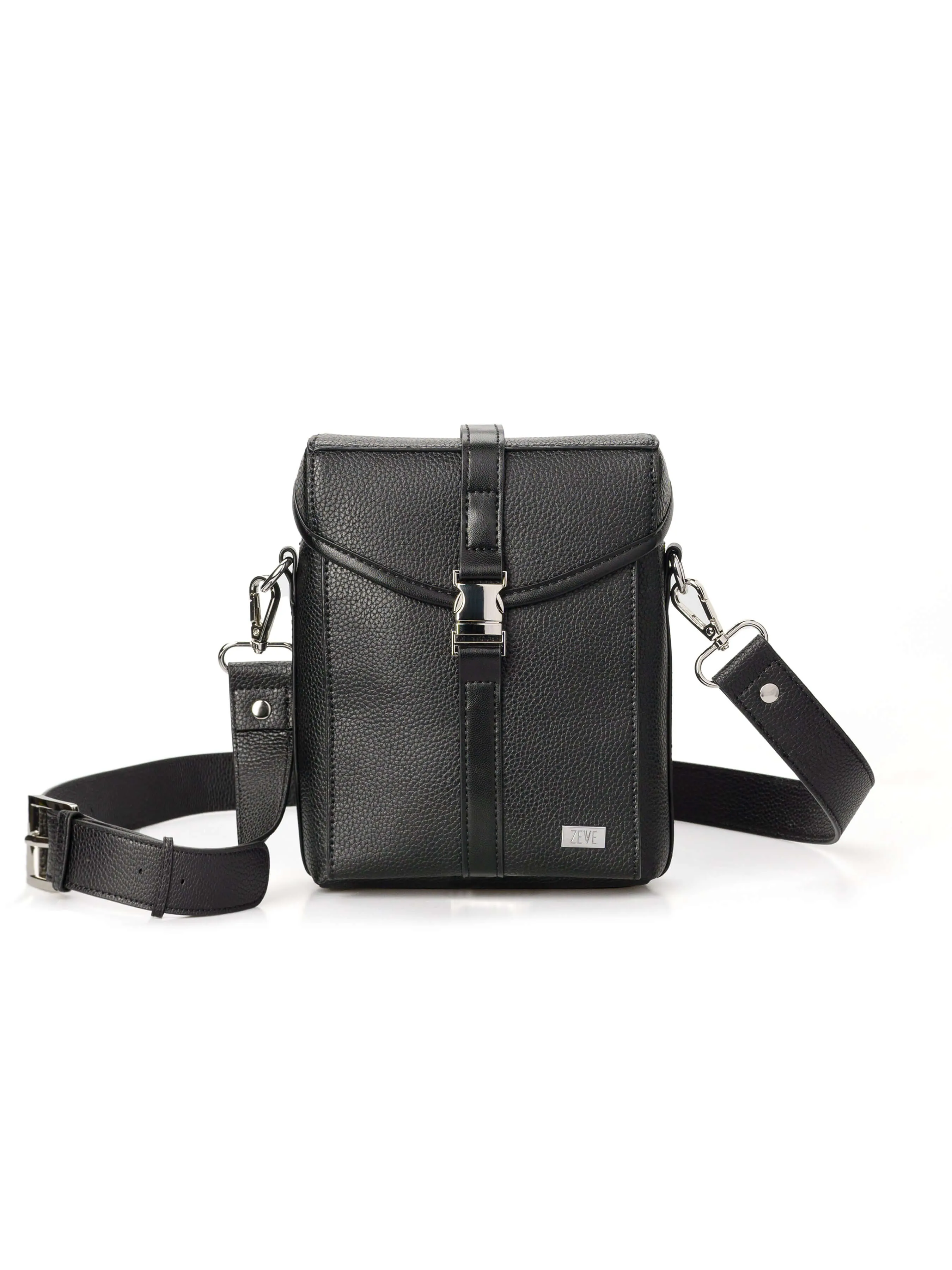 Cruz Crossbody Bag - Black Pebble