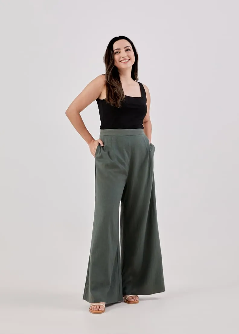 Elka Regular Palazzo Pants