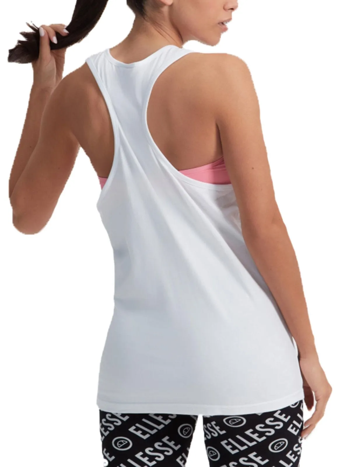 Ellesse Womens Abigaille Sleeveless Vest White