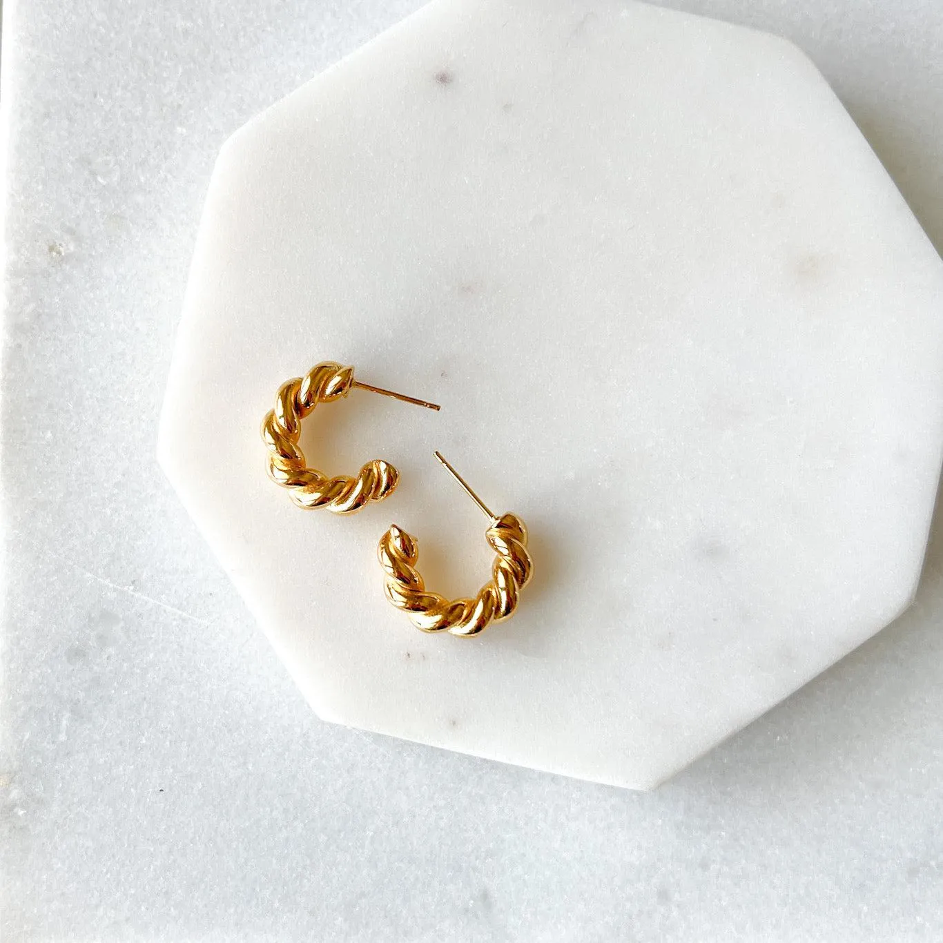 Emile Croissant Earrings