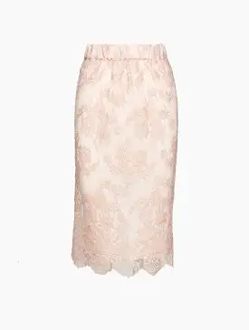 Floral Lace Skirt