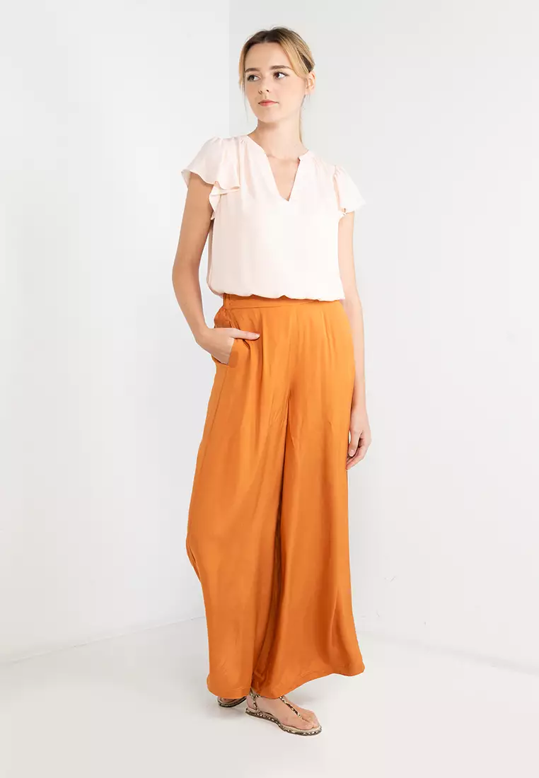 FORCAST FORCAST Kalliope Palazzo Pants