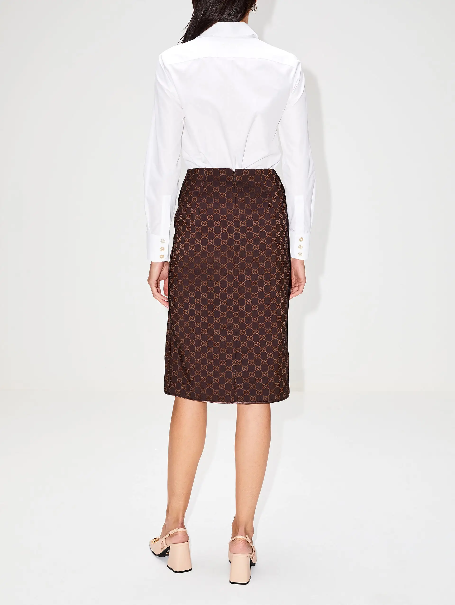 GG Monogram Skirt