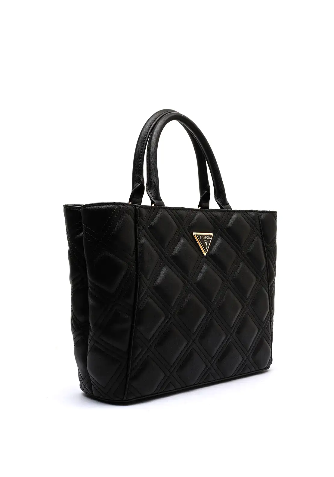 GUESS Deesa Quilted Shoulder Bag Black