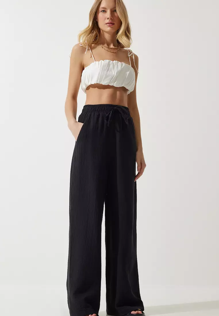 Happiness Istanbul Muslin Palazzo Pants