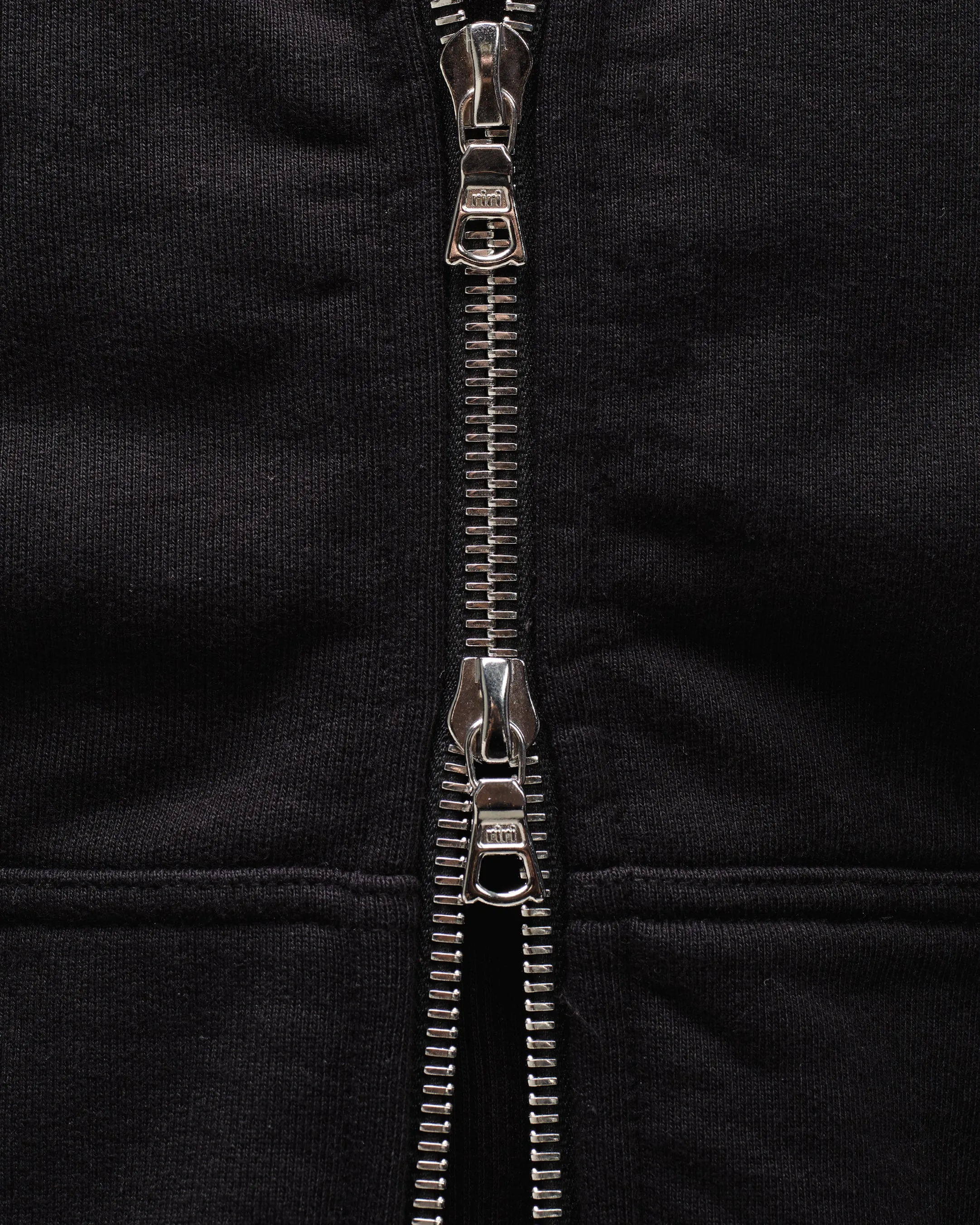 HEAVYWEIGHT ZIP HOODIE - BLACK