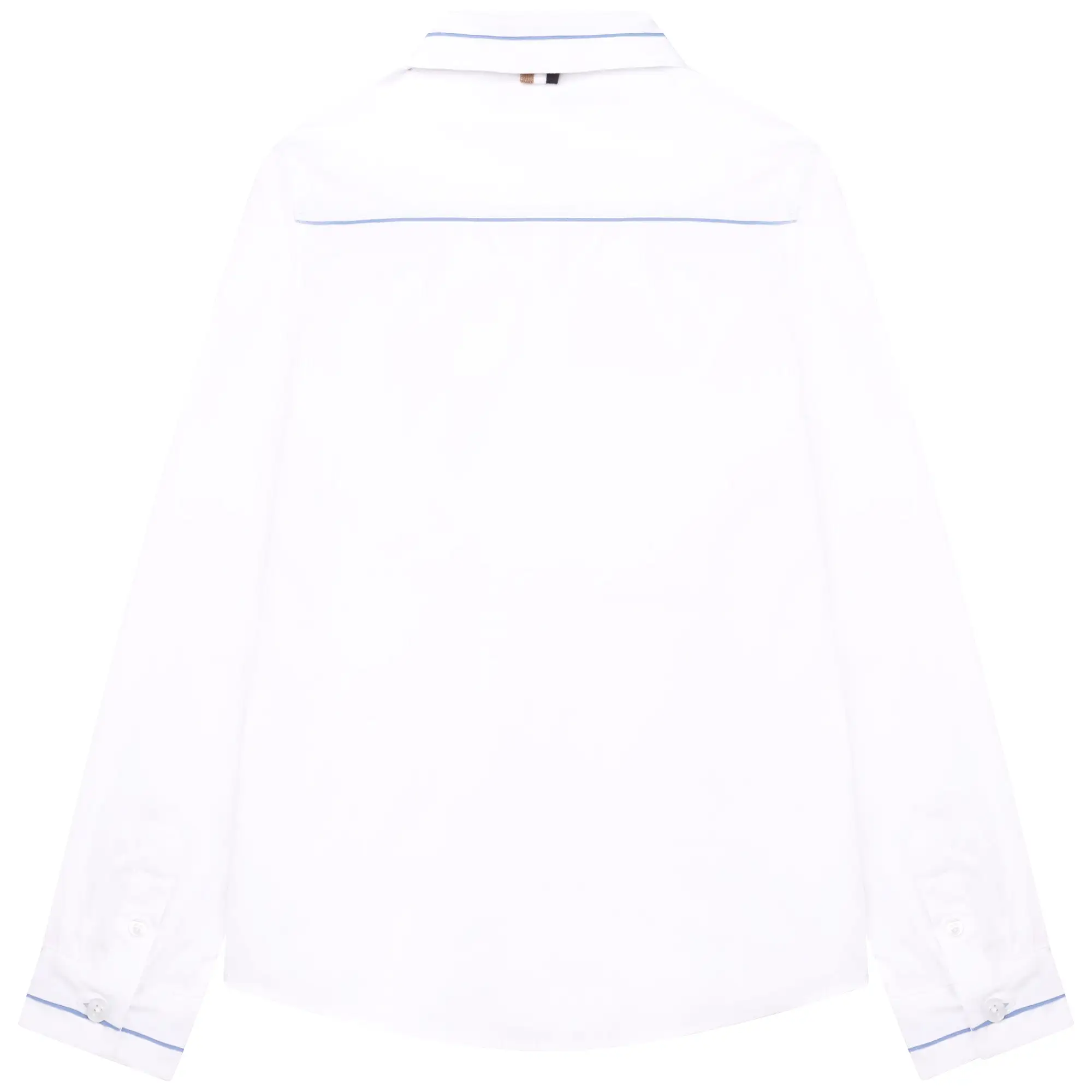 Hugo Boss Boys L/S Dress Shirt _ White J25N65-10B