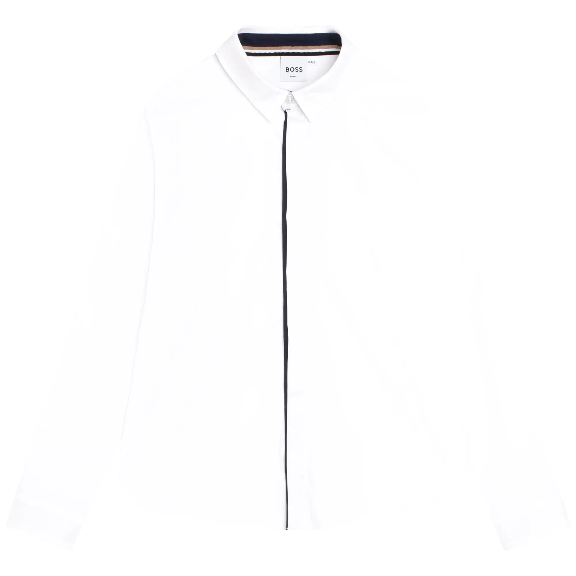 Hugo Boss Boys L/S Dress Shirt _White J25M40-10B