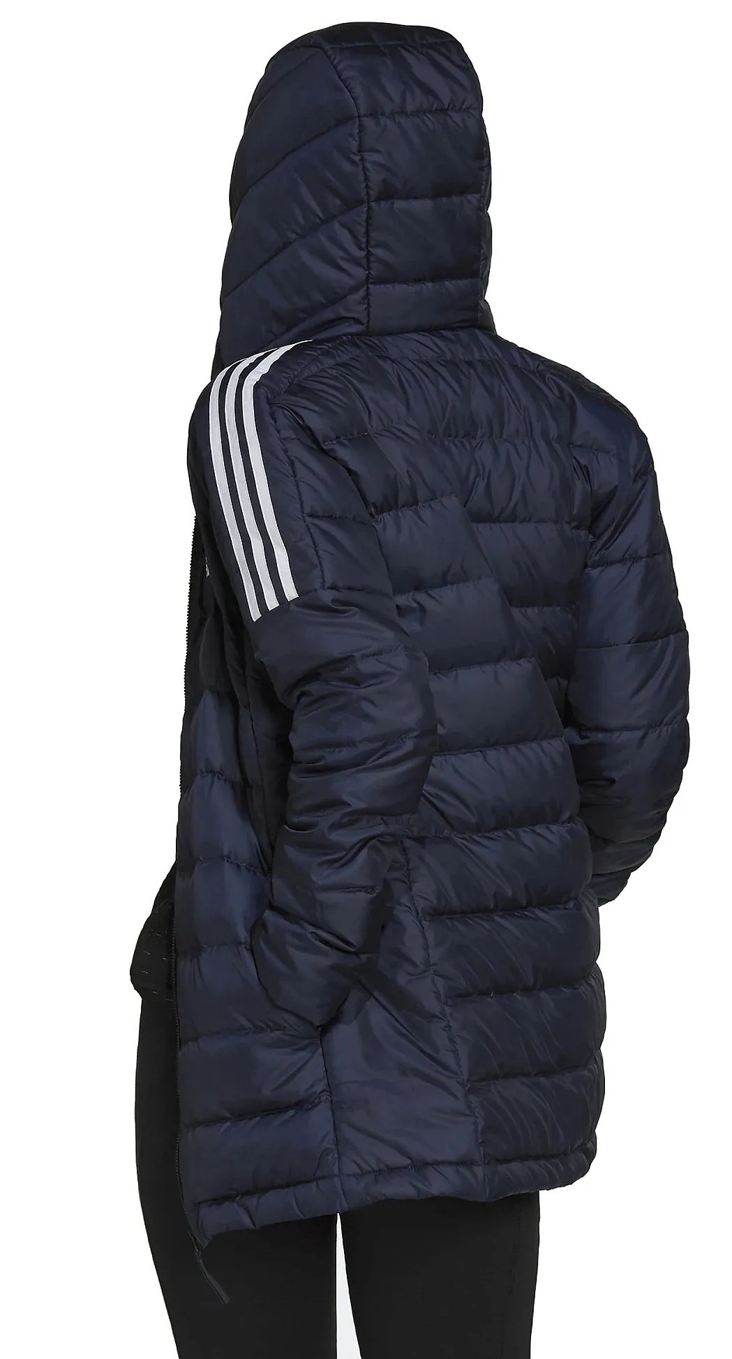 jacket adidas Performance Essential Down Hooded - Legend Ink - women´s