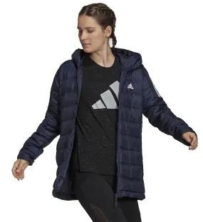 jacket adidas Performance Essential Down Hooded - Legend Ink - women´s