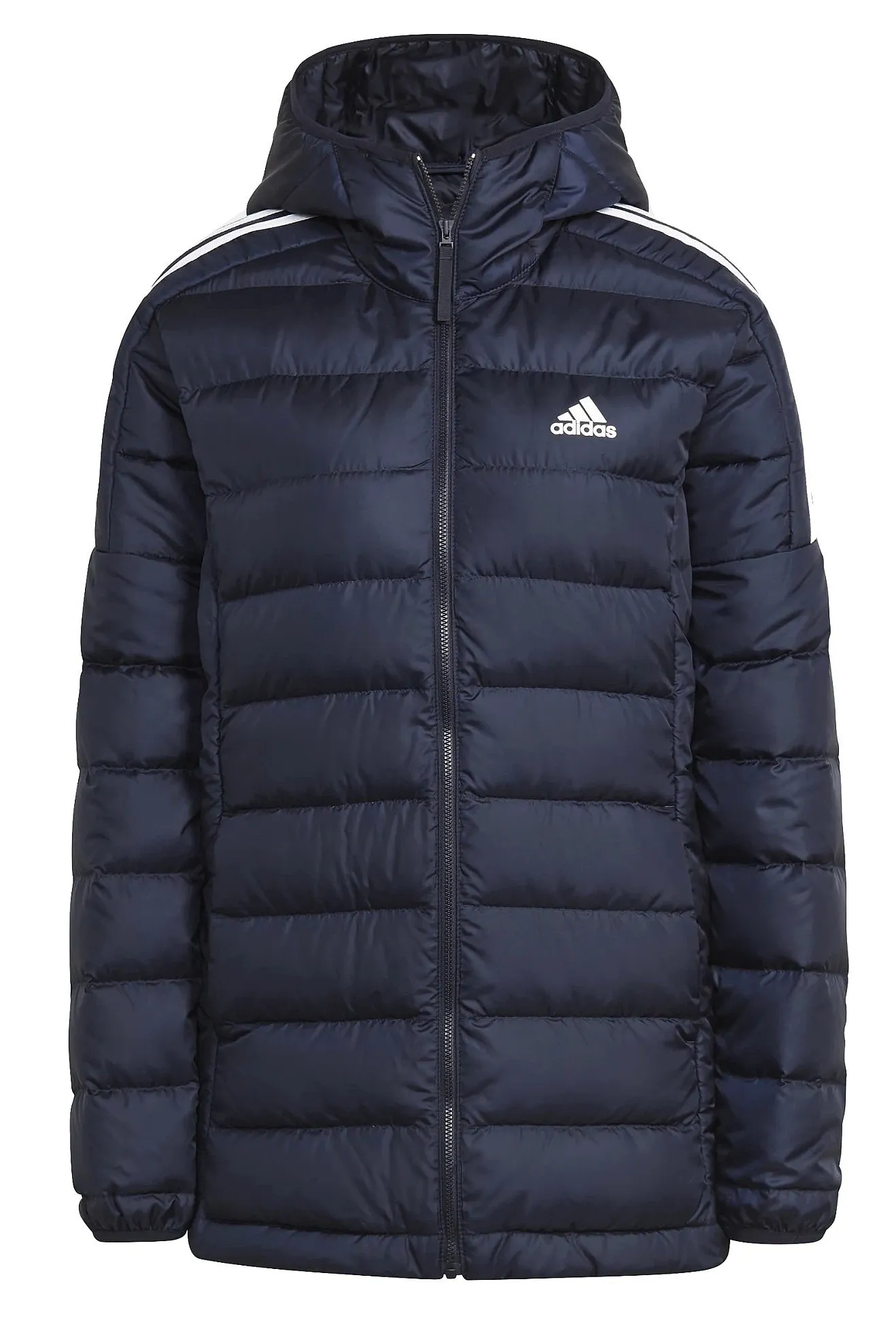 jacket adidas Performance Essential Down Hooded - Legend Ink - women´s