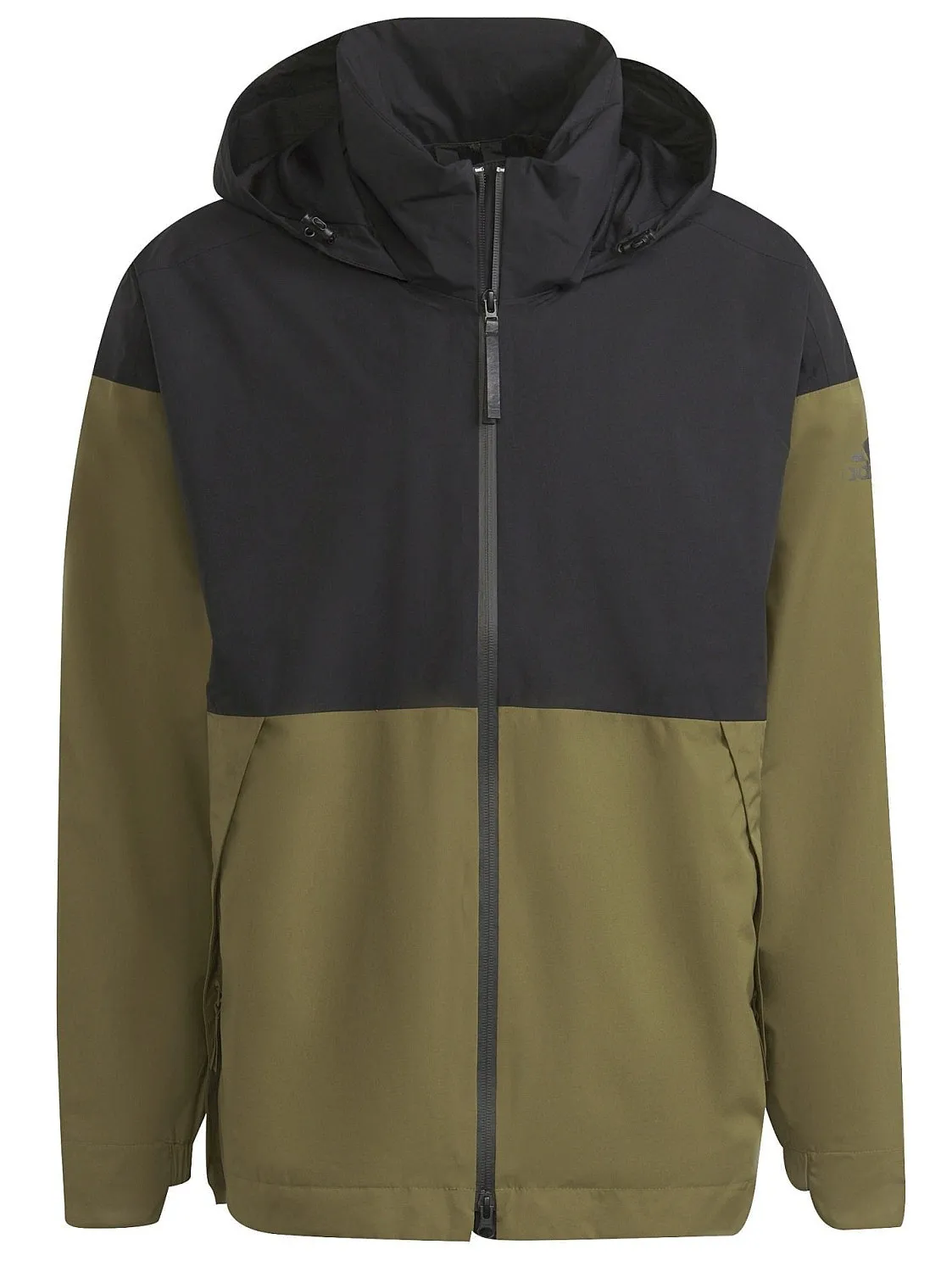 jacket adidas Performance Urban Rain.RDY - Black/Wild Moss - men´s