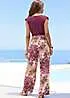 LASCANA Floral Print Palazzo Pants