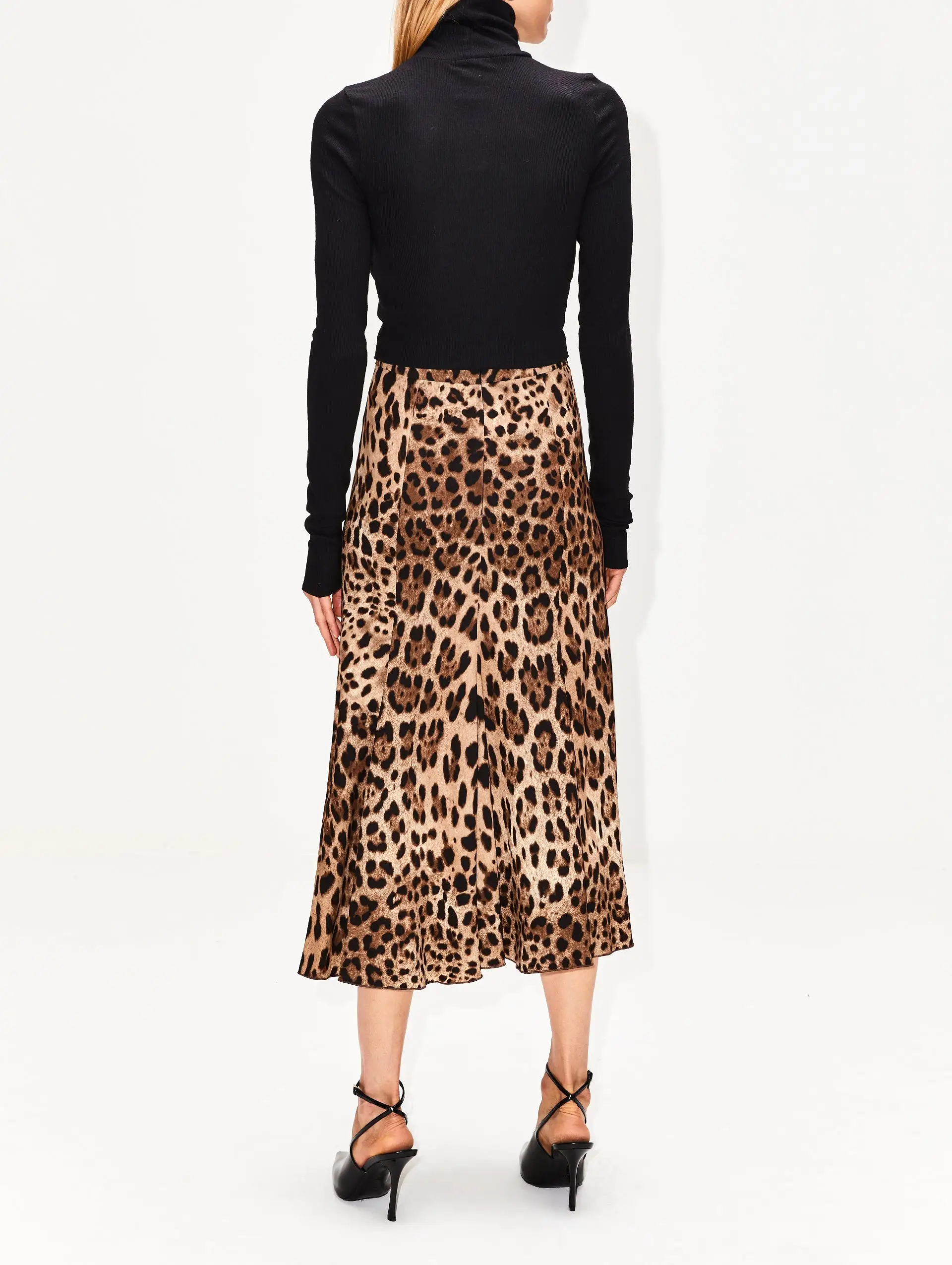 Leopard Printed Skirt