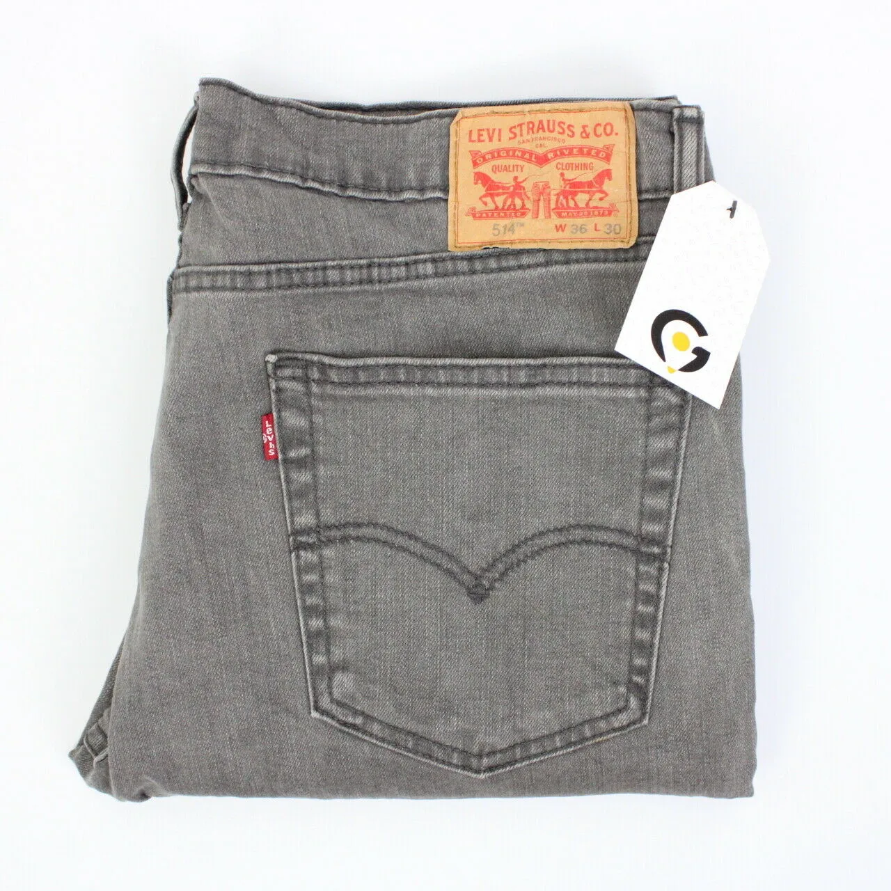 LEVIS 514 Jeans Grey | W36 L28